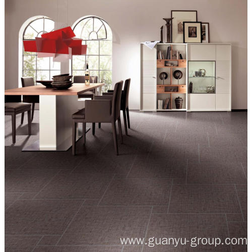 Gray Brocade Rustic Porcelain Floor Tile